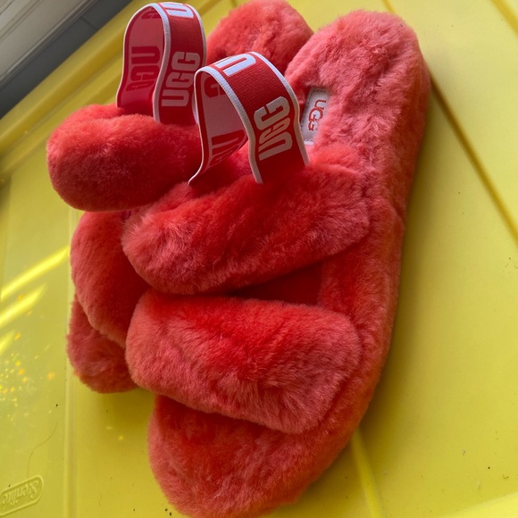 Oh Yeah Fluff Slides wmns size 10 - Picture 1 of 1